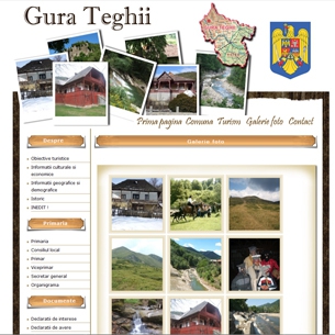 gura teghii - site primarie
